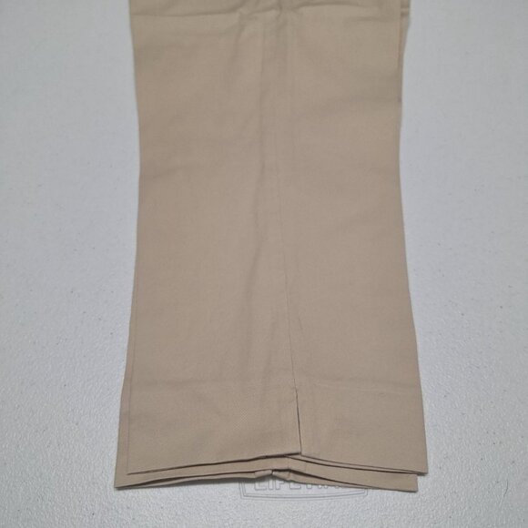 Talbots Perfect Crop Petite Pants Capri Khaki Womens 10 P Short Work Office - Picture 4 of 8